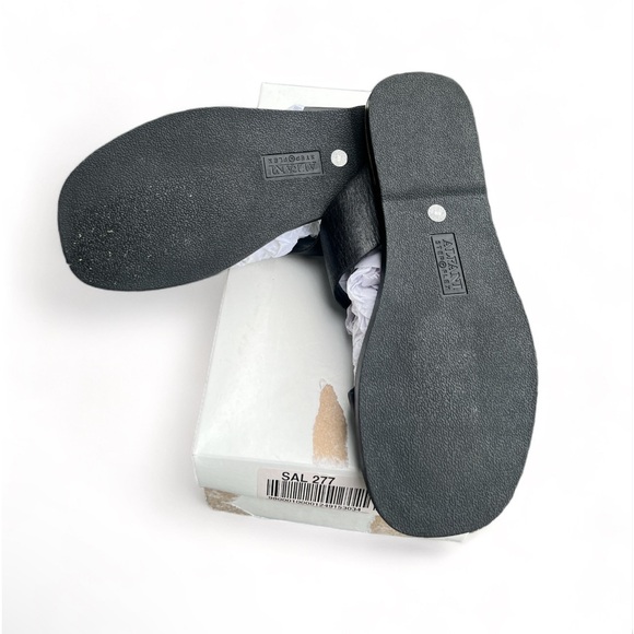 🖤🖤 ALFANI Womens Toe-Loop Asymmetrical Comfort Square Toe Slip On Sandals 6M - Picture 6 of 6